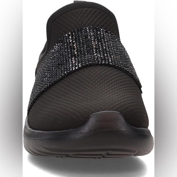 Clarks Women's Nova Way Sneaker, Black/Black, Sz 8 - Picture 2 of 7